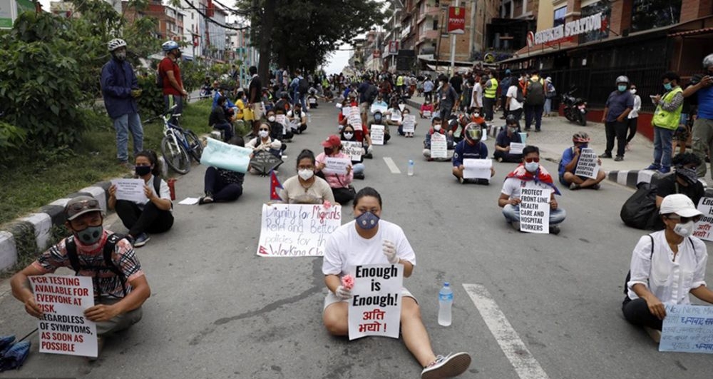 सरकारको कार्यशैलीको विरोध गर्दै युवाहरुद्वारा काठमाडौंमा प्रदर्शन, प्रदर्शनमा सहभागी ७ जना विदेशी पक्राउ
