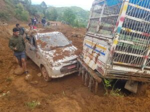 Two die, one injured in rain-triggered landslides in Palpa