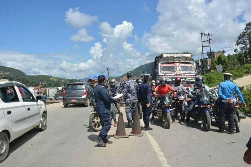 काभ्रे प्रवेश गर्ने नाकाहरुमा कडाइ