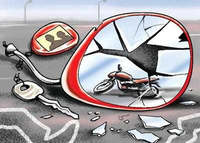 काभ्रेकाे पाँचखालमा माेटरसाइकल दुर्घटनामा हुदा यूवकको मृत्यु