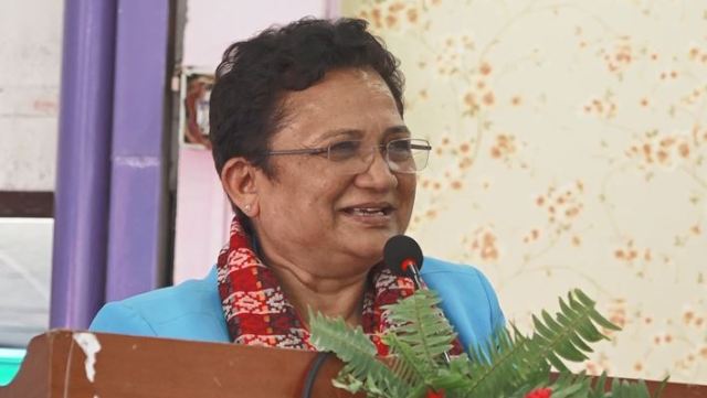 पार्टीको विवाद टुङ्गाउन नसक्ने आयोगले निर्वाचन गराउनै सक्दैन: नेतृ भुसाल