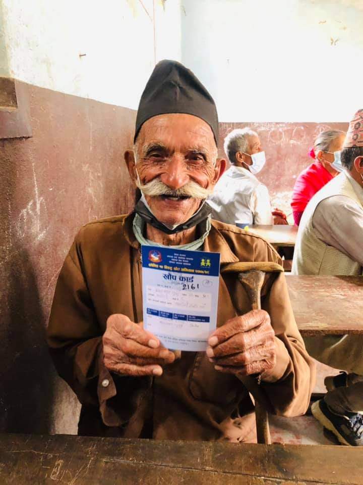 काभ्रेको पनौतीमा कोरोना भाईरस बिरुद्धको खोप अभियान सम्पन्न