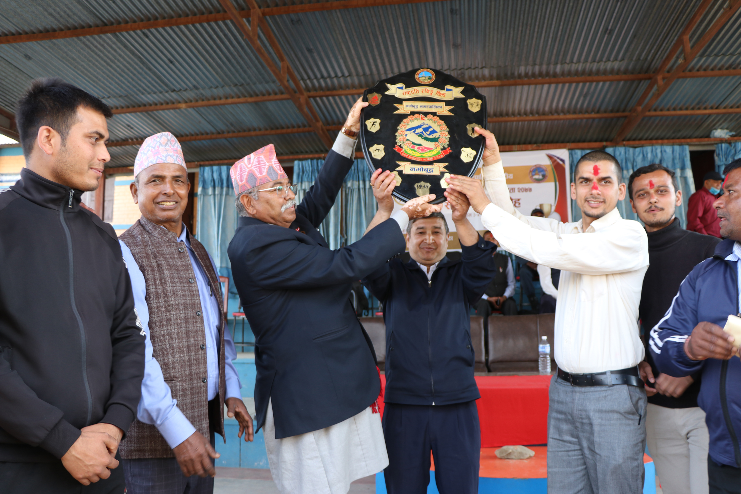 १७ स्वर्ण सहित नमोबुद्ध नगरस्तरीय राष्ट्रपति रनिङ शिल्ड जनक माविलाई