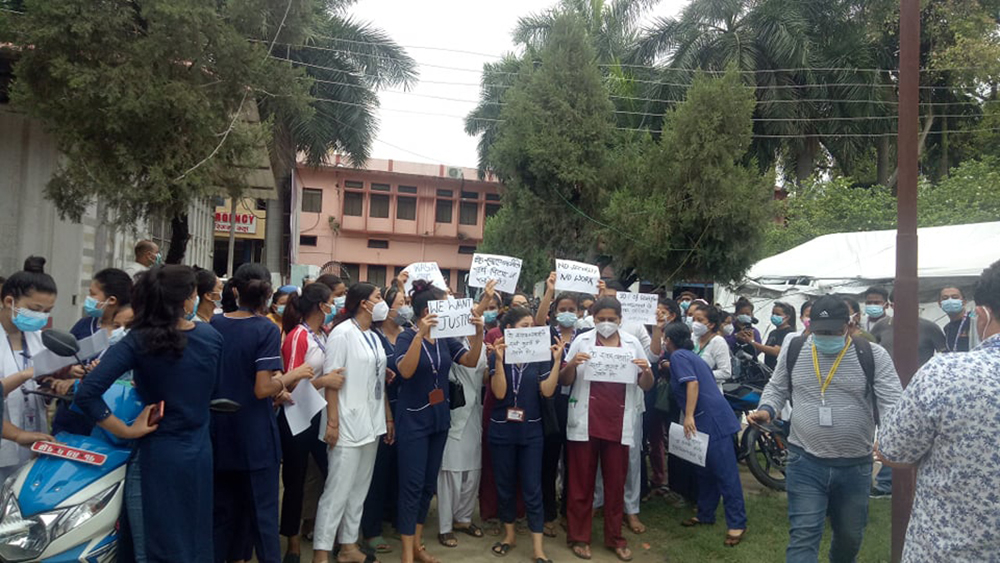 भेरी अस्पताल घटनाः स्वास्थ्यकर्मीमाथि आक्रमण गर्ने तीनजना विरुद्ध किटानी जाहेरी