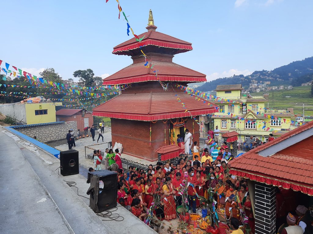 पनौती बाँसघारीमा मै मुक्तिनाथ मन्दिर, सर्वसाधरणका लागि खुल्ला