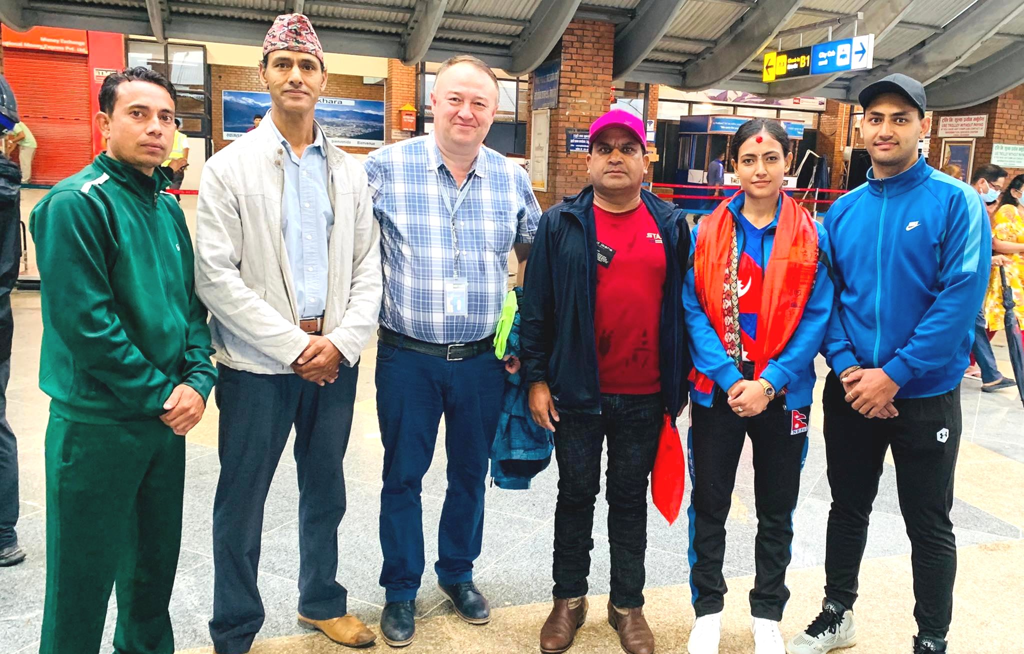 विश्व आईटीएफ तेक्वान्दो प्रतियोगितामा नेपालबाट प्रशिक्षक बस्नेत नेदरल्याण्ड प्रस्थान 