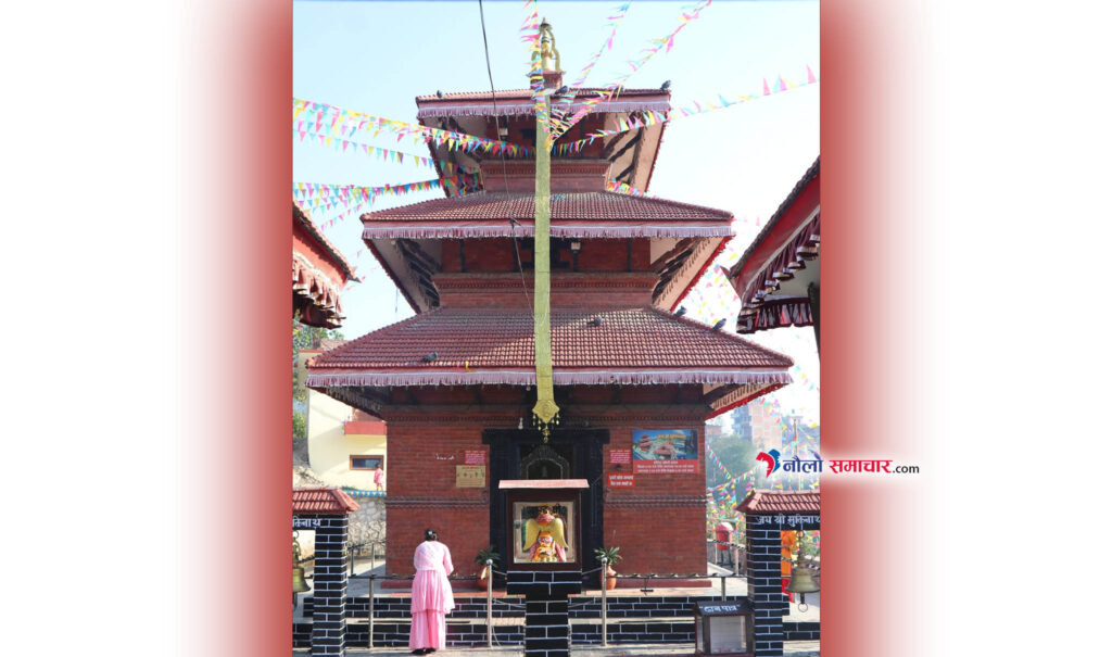 पनौतीको मुक्तिनाथ मन्दिरमा प्रथम व्रह्मोत्सव धार्मिक अनुष्ठान हुदै