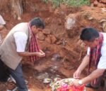 मण्डनदेउपुरको ऐतिहासिक महत्वको नर्वन्दा पाटी पुनःनिर्माणको काम सुरु