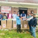 देविटार स्वास्थ्य चौकीलाई स्वास्थ्य सामाग्री