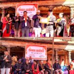 शंखुपाटीचौरको विकासमा योगदान दिनेहरु सम्मानित