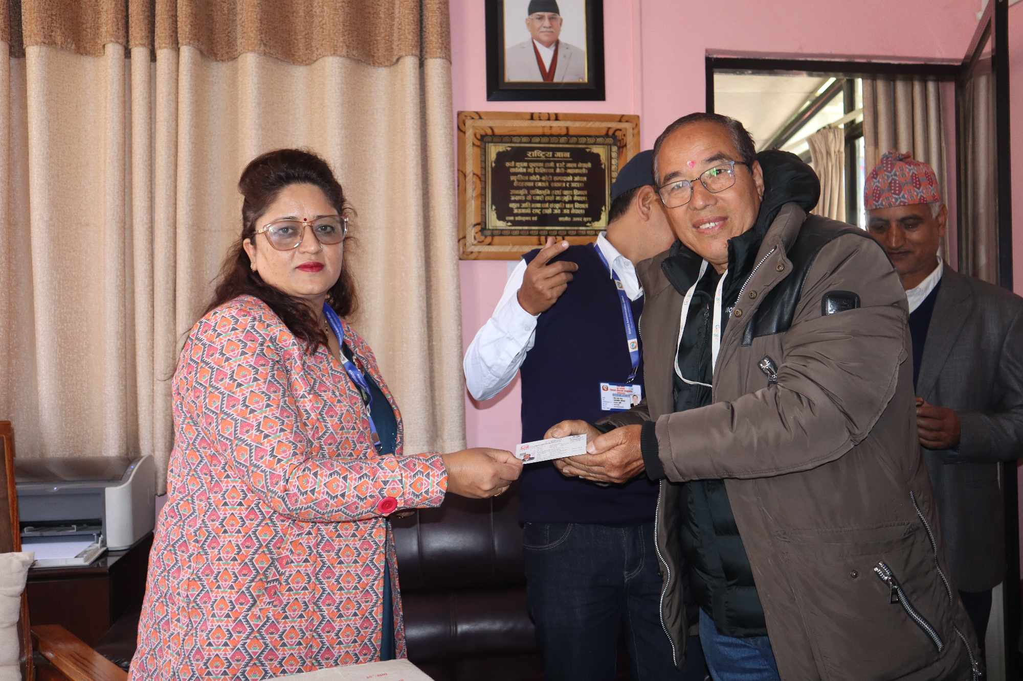 काभ्रेबाट गैरआवासीय नेपाली नागरिकता वितरण शुरु