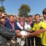 फूलबारीमा फुटबल प्रतियोगिता शुरु