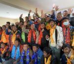 एमाले र जनता समाजवादी पार्टीका ७० भन्दा बढी नेता कार्यकर्ता नेपाली काङ्ग्रेस प्रवेश
