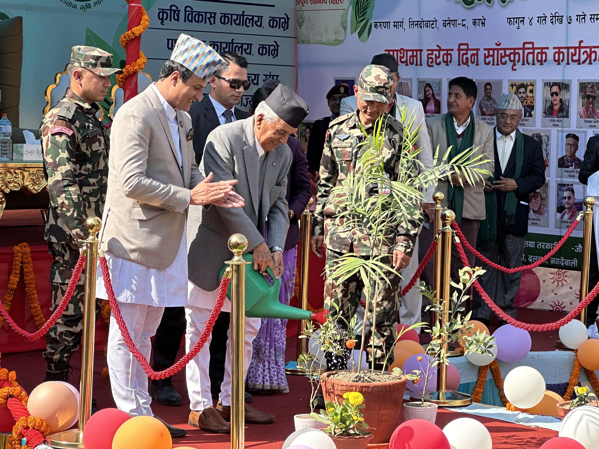 बृहत काभ्रेपलाञ्चोक कृषि महोत्सव बनेपामा शुरु