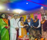 धार्मिक कथावाचक देवी प्रतिभा गृह जिल्ला काभ्रेमा सम्मानित