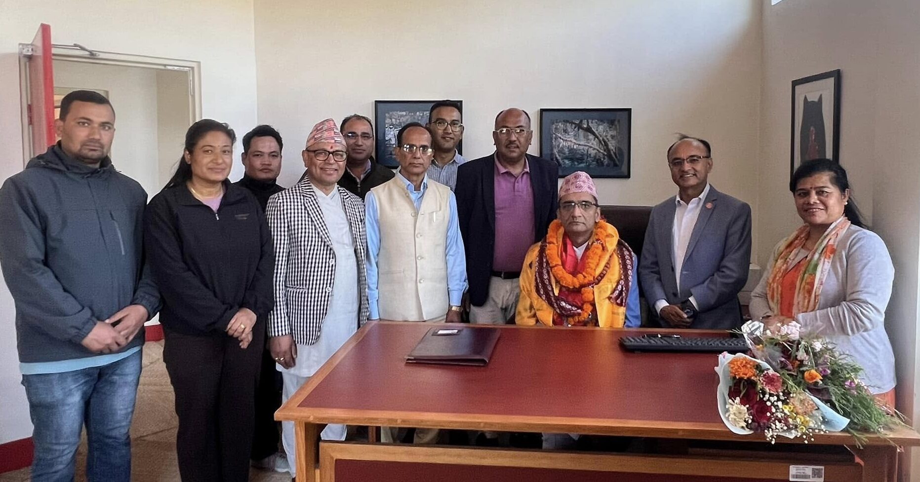 केयूका उपकुलपति वाग्लेले गरे पदभार ग्रहण