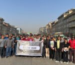पत्रकार हत्या र सञ्चारमाध्यम माथि भएको ज्यादतीविरुद्ध काभ्रेमा पत्रकारहरुको प्रदर्शन