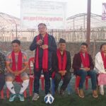 राष्ट्रिय सहकारी दिवसमा भएको फुटसलमा ज्योति मिर्मिरे सामुहिक प्रथम