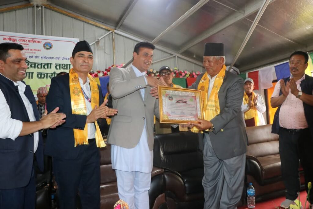 जिल्लामा पूर्ण खोप सुनिश्चित गर्ने पहिलो स्थानीय तह बन्यो नमोबुद्ध नगरपालिका