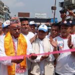 बुद्ध जयन्तीमा पनौतीदेखि नमोवुद्धसम्म शान्ति पदयात्रा