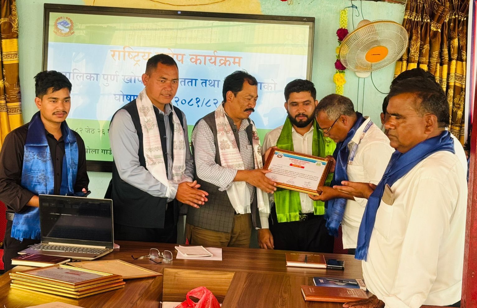 खानीखोला गाउँपालिकामा पूर्ण खोप सुनिश्चित