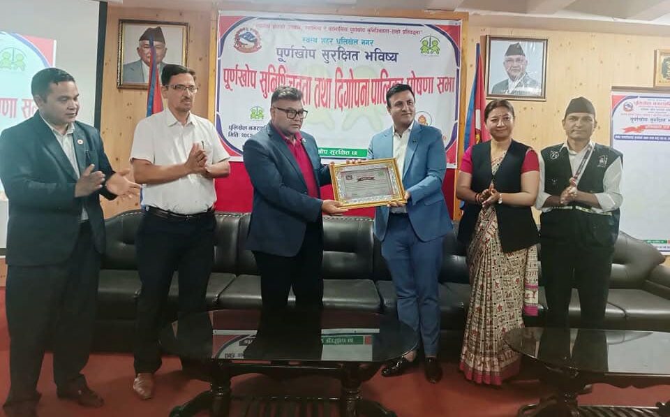 धुलिखेल नगरपालिका पूर्ण खोप सुनिश्चित पालिका घोषित