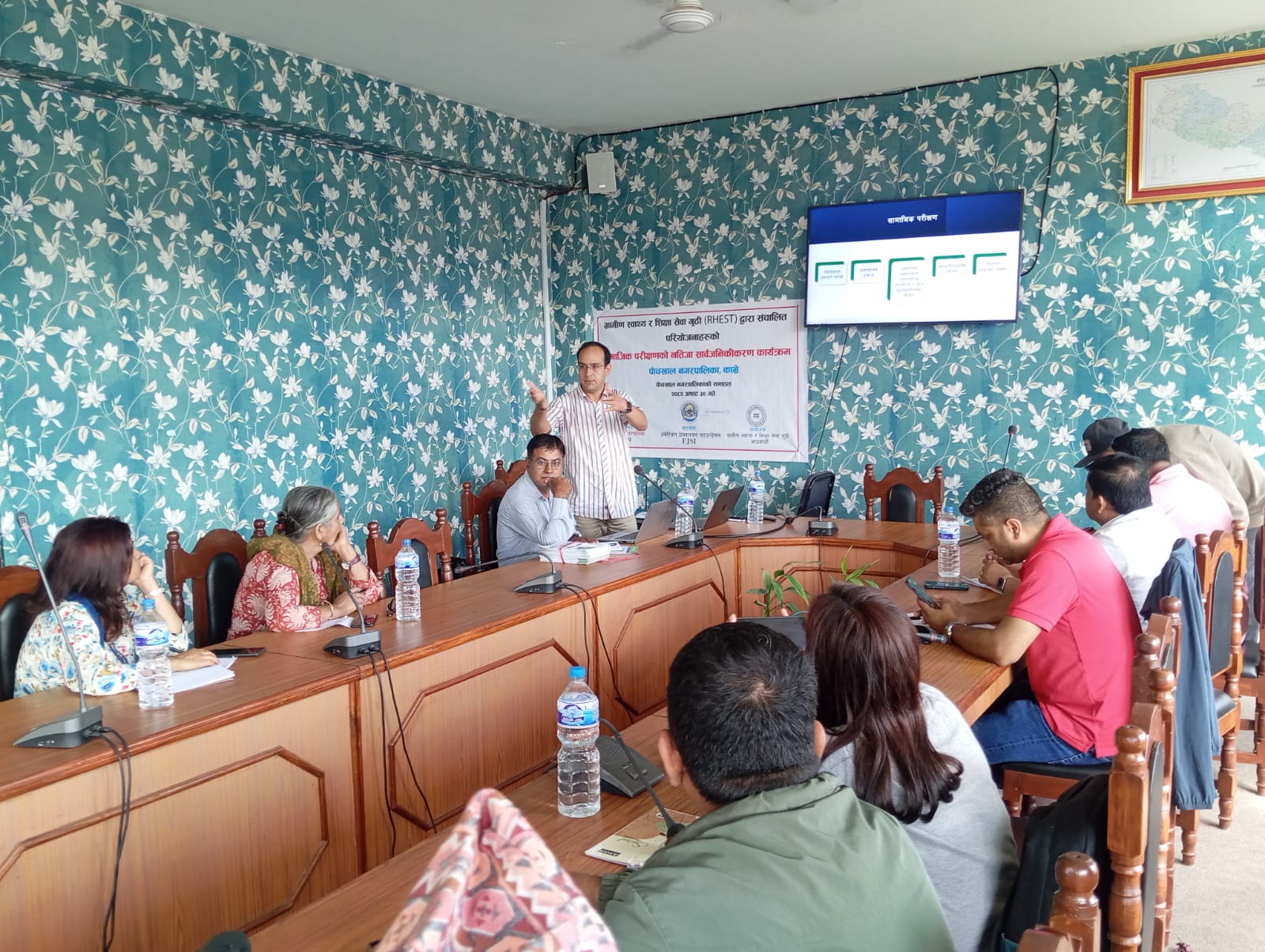 रेष्टले पाँचखालमा गरेको कार्यक्रमको सामाजिक परिक्षण प्रतिवेदन सार्वजनिक