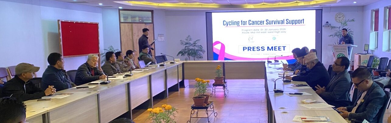 जनचेतना जगाउन क्यान्सरपीडितले साइकल यात्रा गर्ने