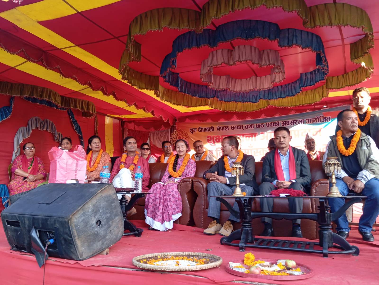 बाल क्लव सञ्जालले धुलिखेल वडा नं ४ मा गर्यो शुभकामना अदानप्रदान