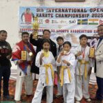 भारतमा भएको कराँते प्रतियागितामा नेपाली टोलीलाई ३ स्वर्णसहित ५ पदक